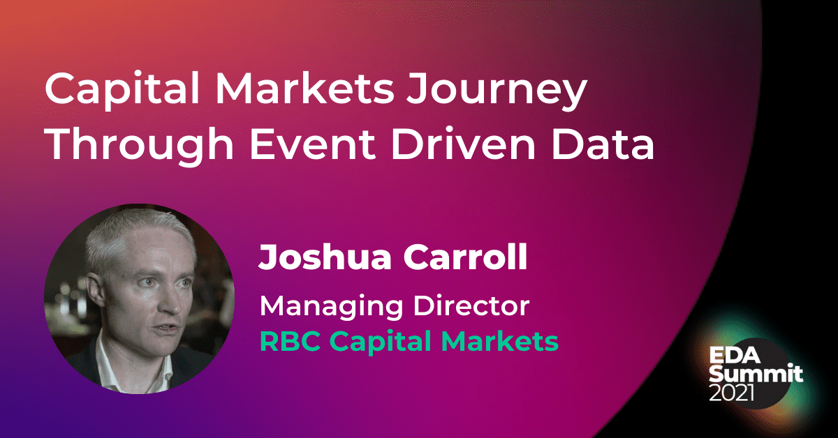 Capital Markets Journey Through Event Driven Data | RBC Capital Markets