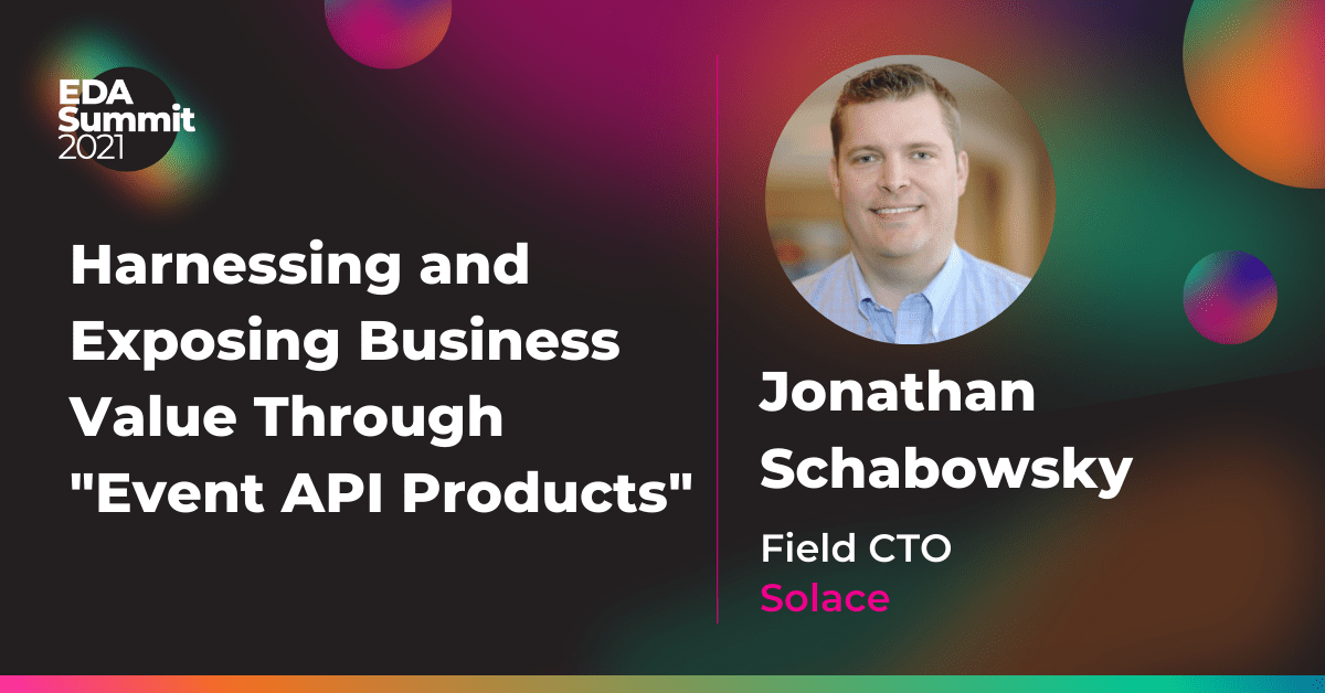 Harnessing and exposing business value through “Event API Products” with Solace