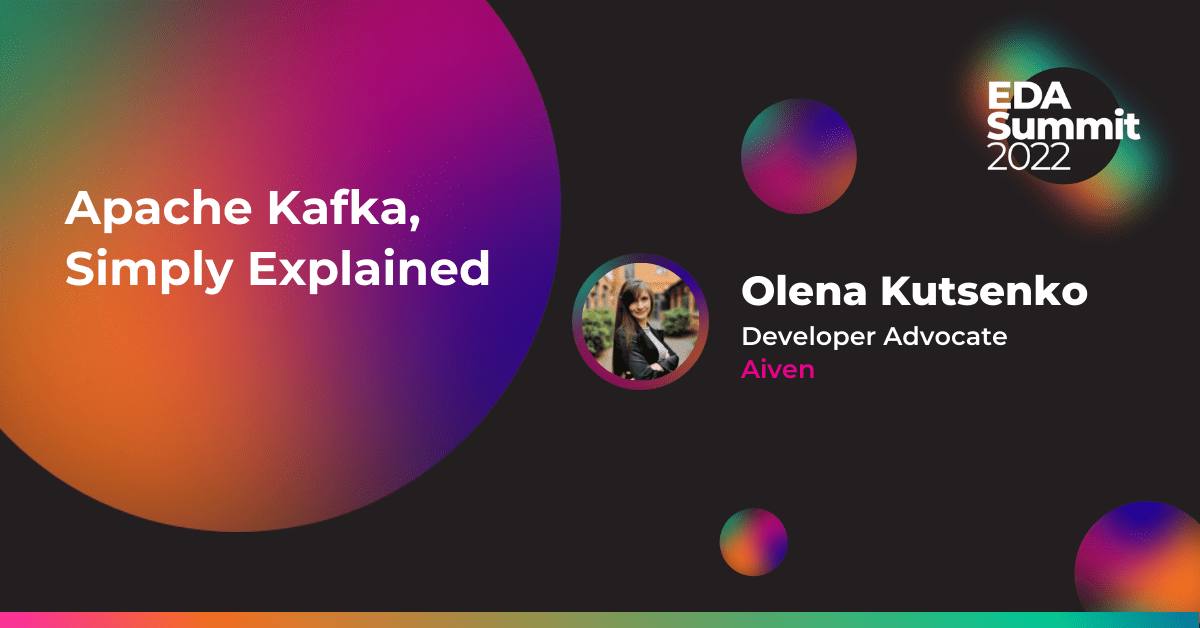 Apache Kafka, Simply Explained