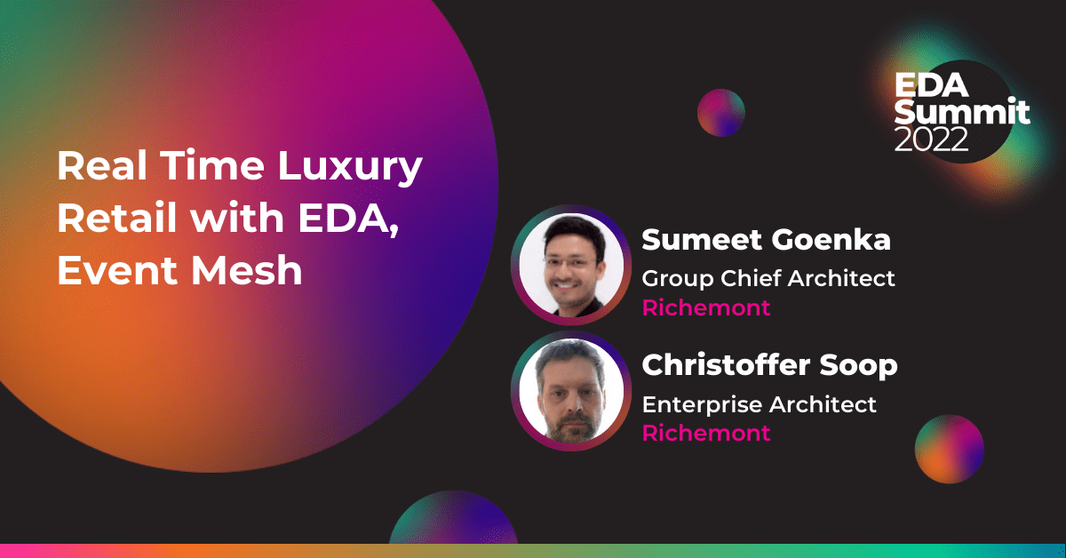 Real Time Luxury Retail with EDA, Event Mesh